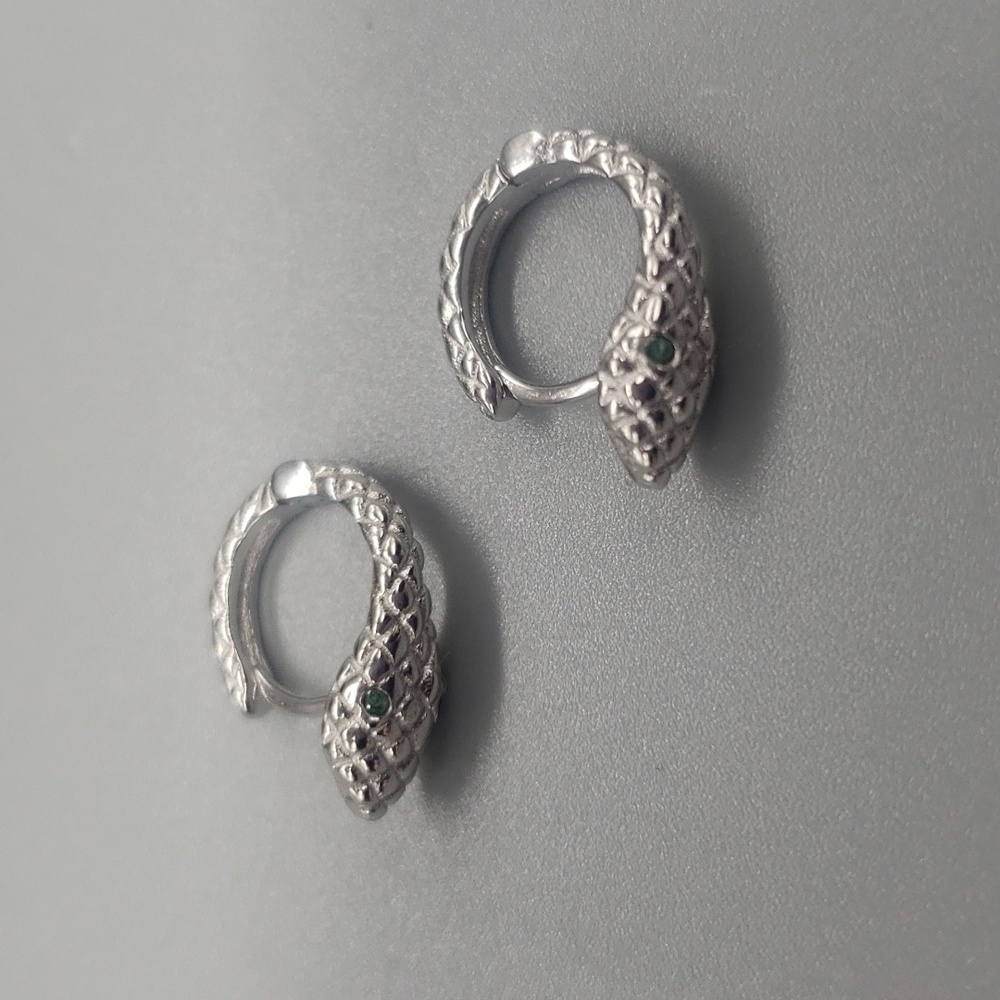 Dainty Snake Earrings